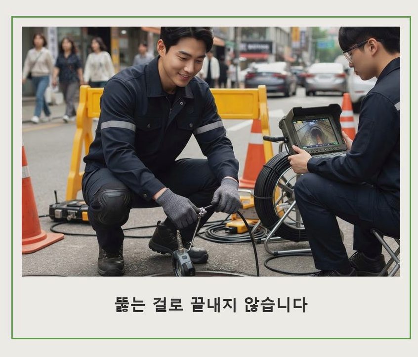 서울 송파구 가락동 욕실 배수구막힘 출장비 무료 현장 작업 사진 - 배관해결사