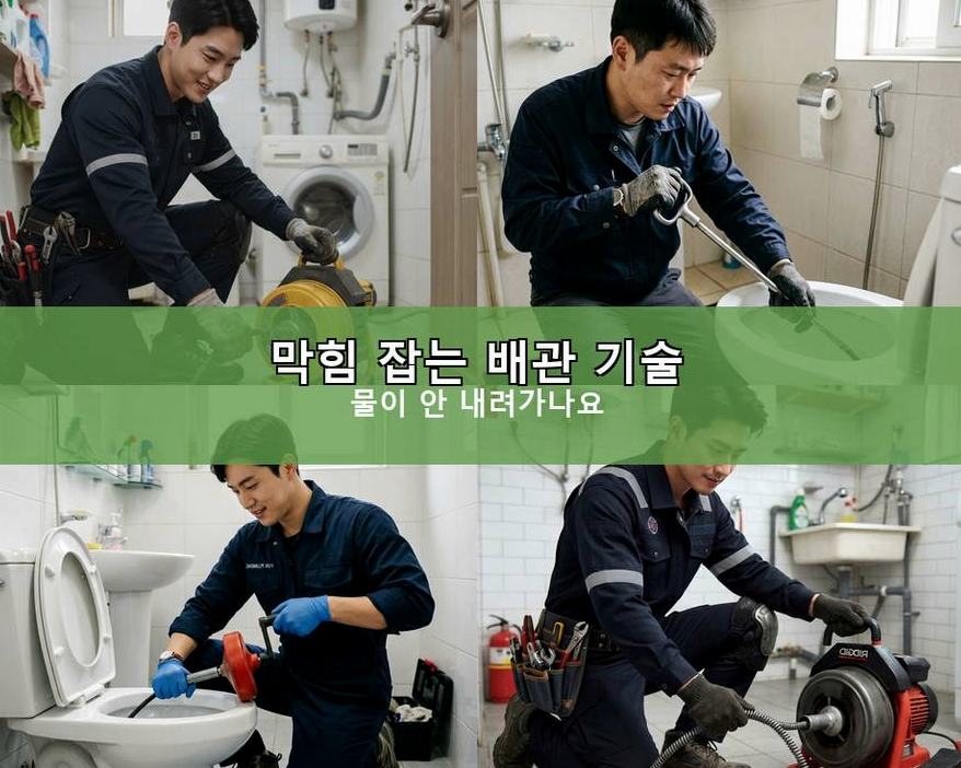 서울 송파구 거여동 고압세척 빠른 해결 현장 작업 사진 - 배관해결사