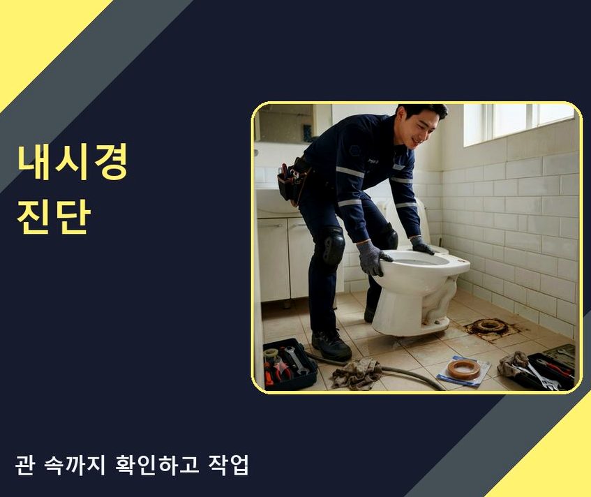 서울 광진구 구의동 하수구막힘 고압세척·관통 작업 모습