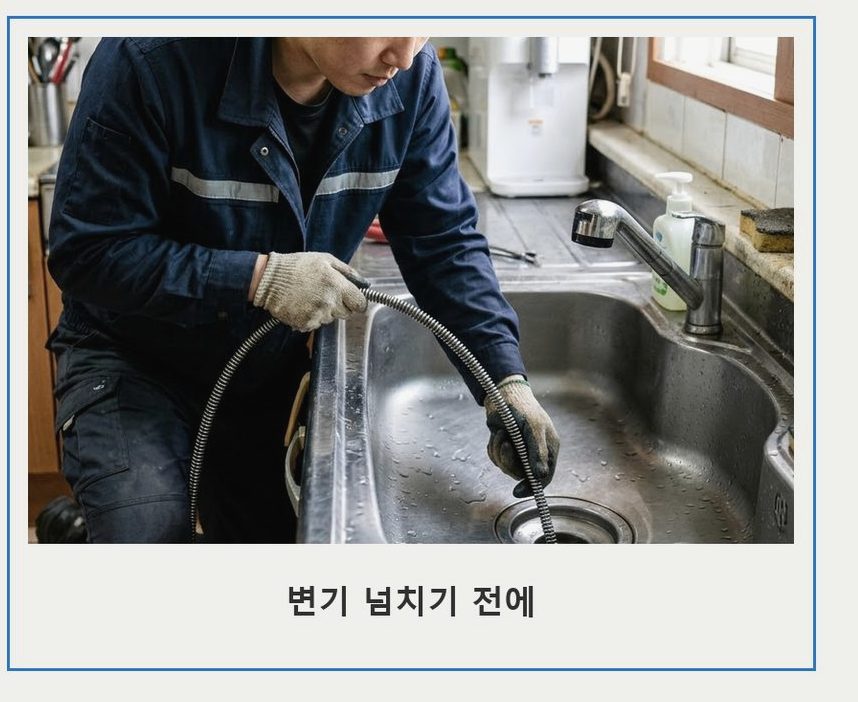 군포시 금정동 고압세척 빠른 해결 현장 작업 사진 - 배관해결사