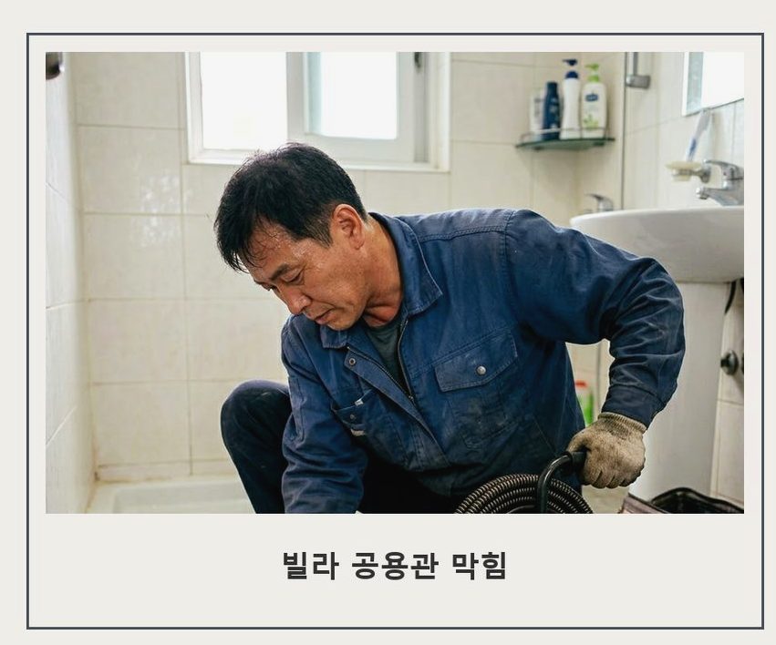 김포시 구래동 주방 하수구막힘 빠른 해결 현장 작업 사진 - 배관해결사