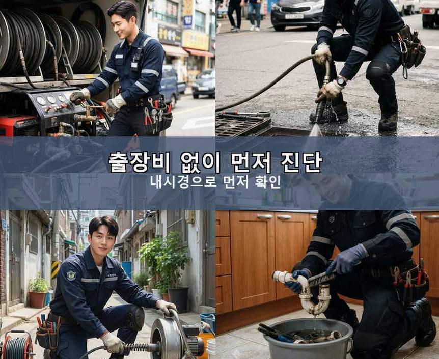 김포시 풍무동 싱크대막힘 업체 현장 작업 사진 - 배관해결사
