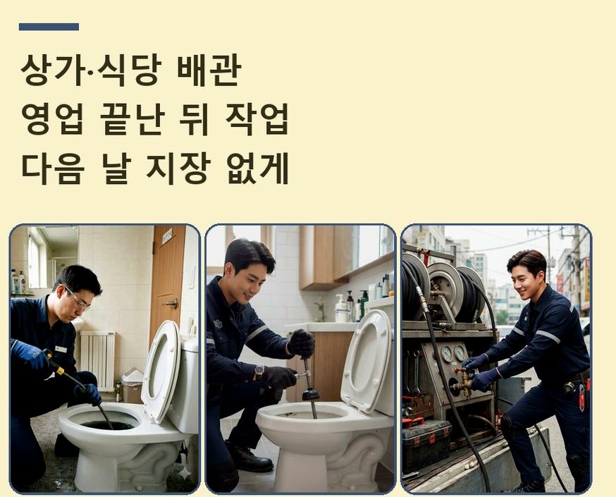용인시처인구 남동 싱크대막힘 출장비 무료 현장 작업 사진 - 배관해결사