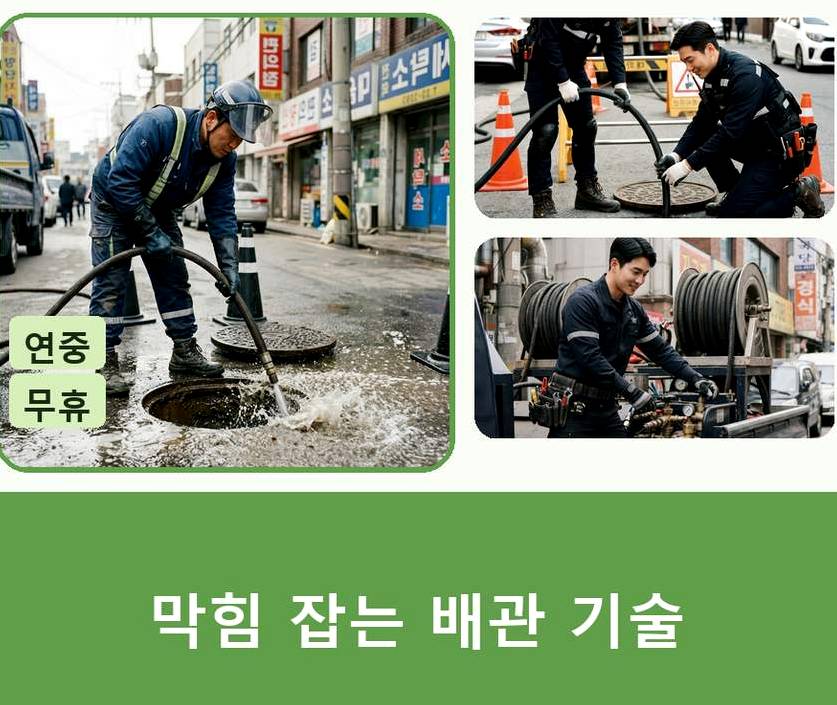 서울 중구 남창동 변기막힘 비용 현장 작업 사진 - 배관해결사