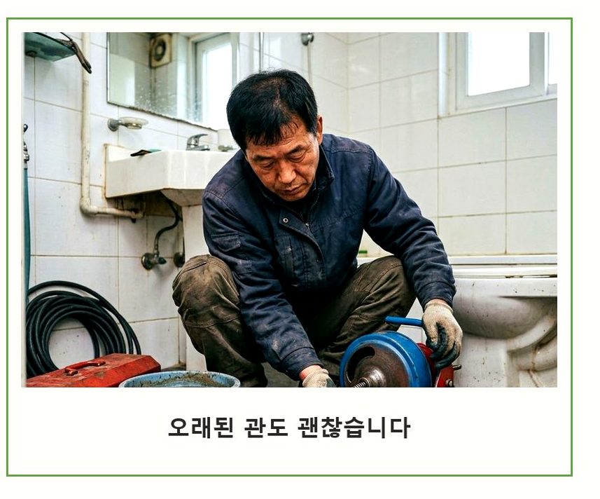 서울 중구 남학동 변기막힘 고압세척·관통 작업 모습