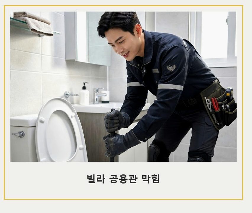 김포시 대곶면거물대리 세탁기 배수구막힘 당일 처리 현장 작업 사진 - 배관해결사