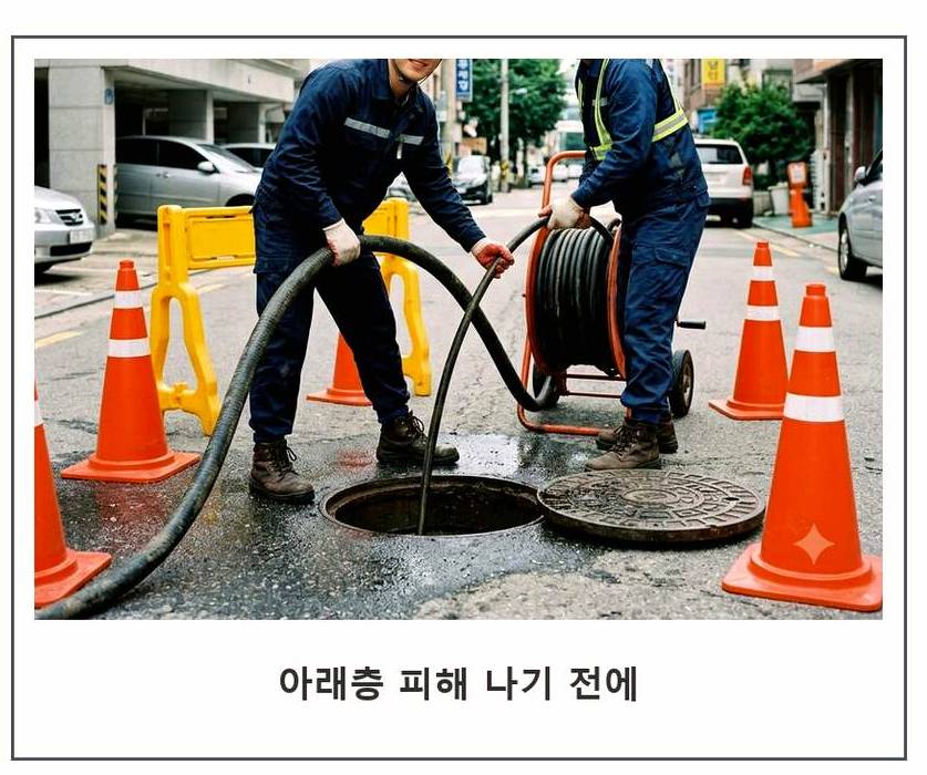옹진군 덕적면굴업리 세면대막힘 긴급출동 현장 작업 사진 - 배관해결사
