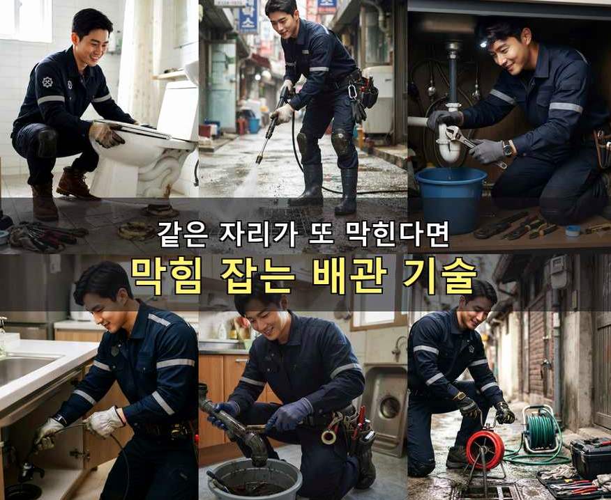 이천시 모가면두미리 싱크대막힘 출장비 무료 현장 작업 사진 - 배관해결사