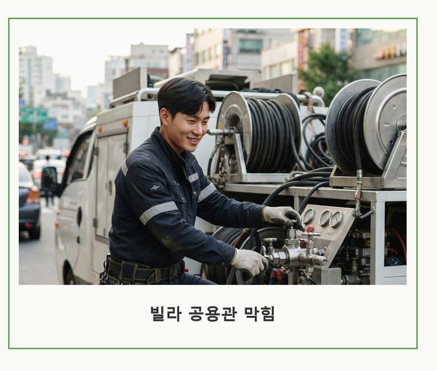 시흥시 물왕동 변기막힘 긴급출동 현장 작업 사진 - 배관해결사
