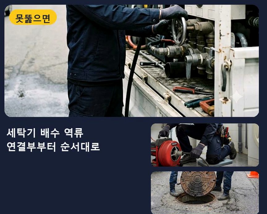 서울 서초구 반포동 화장실 하수구막힘 24시 출동 현장 작업 사진 - 배관해결사