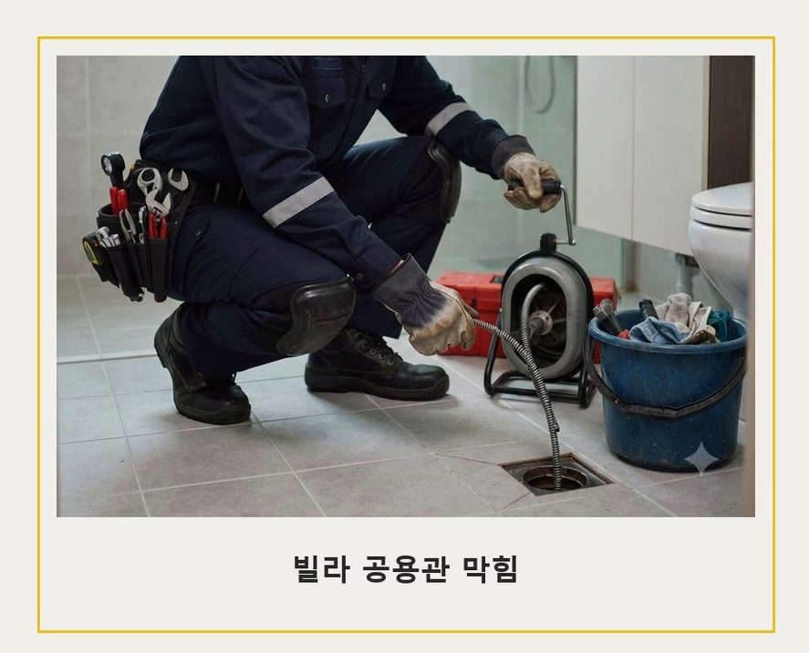 옹진군 백령면가을리 세면대막힘 당일 처리 현장 작업 사진 - 배관해결사
