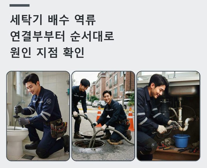 이천시 사음동 싱크대막힘 24시 출동 현장 작업 사진 - 배관해결사
