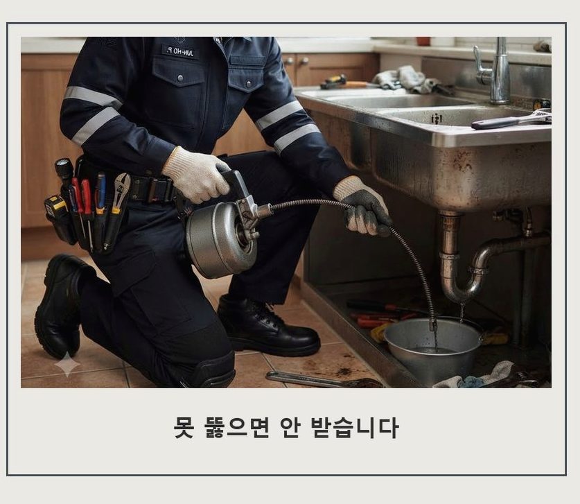 서울 강북구 삼양동 화장실 하수구막힘 24시 출동 현장 작업 사진 - 배관해결사