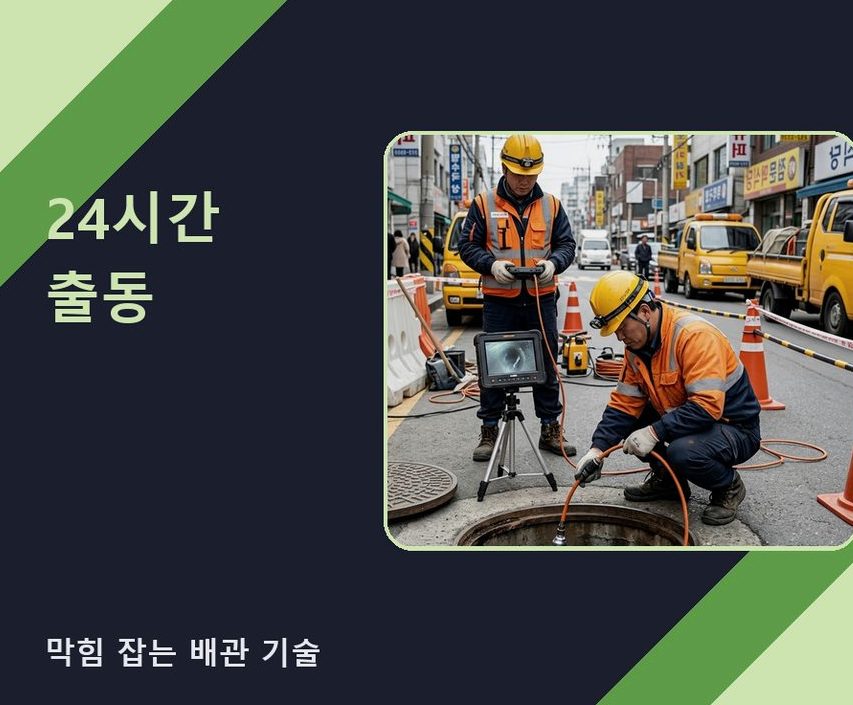 서울 송파구 삼전동 싱크대막힘 전문 업체 현장 작업 사진 - 배관해결사