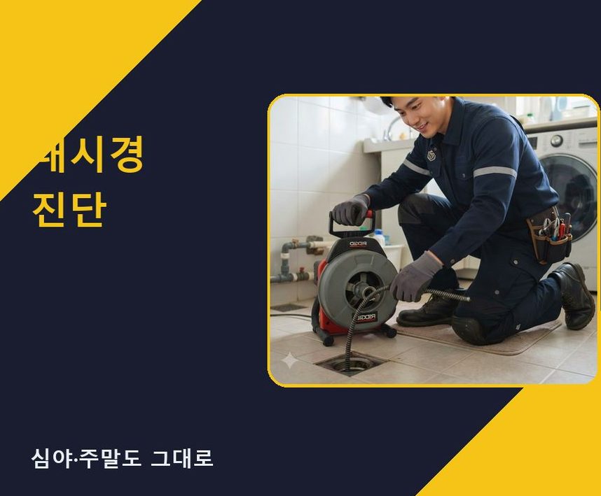 서울 마포구 상수동 변기막힘 당일 처리 현장 작업 사진 - 배관해결사