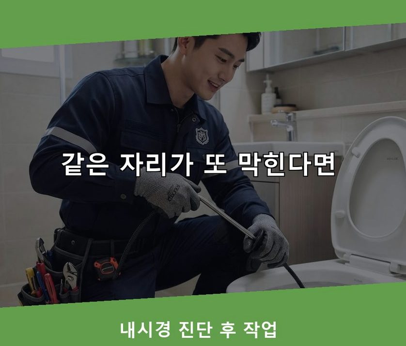 서울 서초구 내곡동 정화조막힘 긴급출동 현장 작업 사진 - 배관해결사