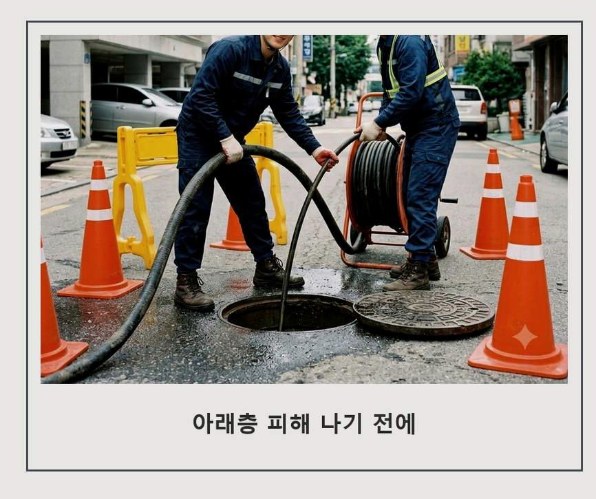 서울 은평구 갈현동 화장실 하수구막힘 빠른 해결 현장 작업 사진 - 배관해결사