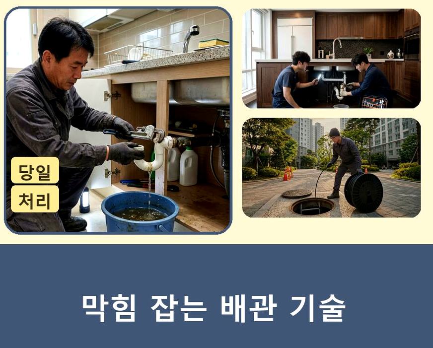 서울 서초구 서초동 변기막힘 비용 현장 작업 사진 - 배관해결사