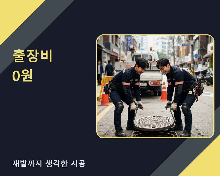 안양시만안구 석수동 고압세척 빠른 해결 현장 작업 사진 - 배관해결사