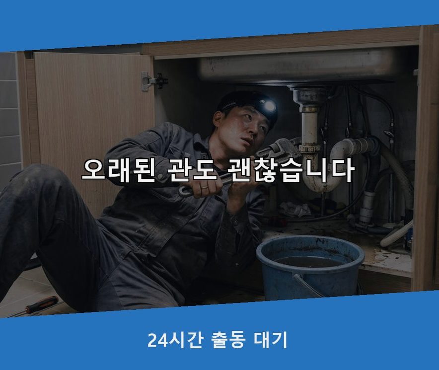 성남시분당구 궁내동 하수구 역류 업체 현장 작업 사진 - 배관해결사