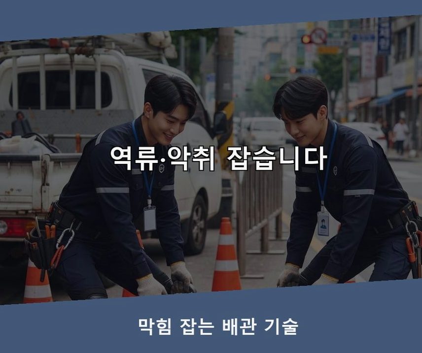 부천시원미구 소사동 세면대막힘 긴급출동 현장 작업 사진 - 배관해결사