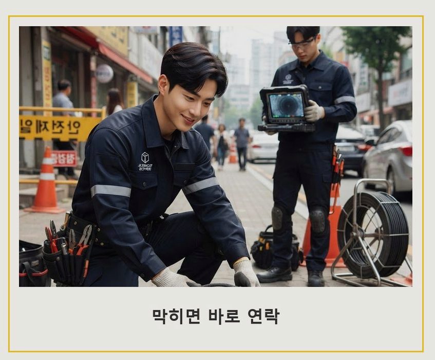 평택시 신장동 변기막힘 원인 진단 현장 작업 사진 - 배관해결사