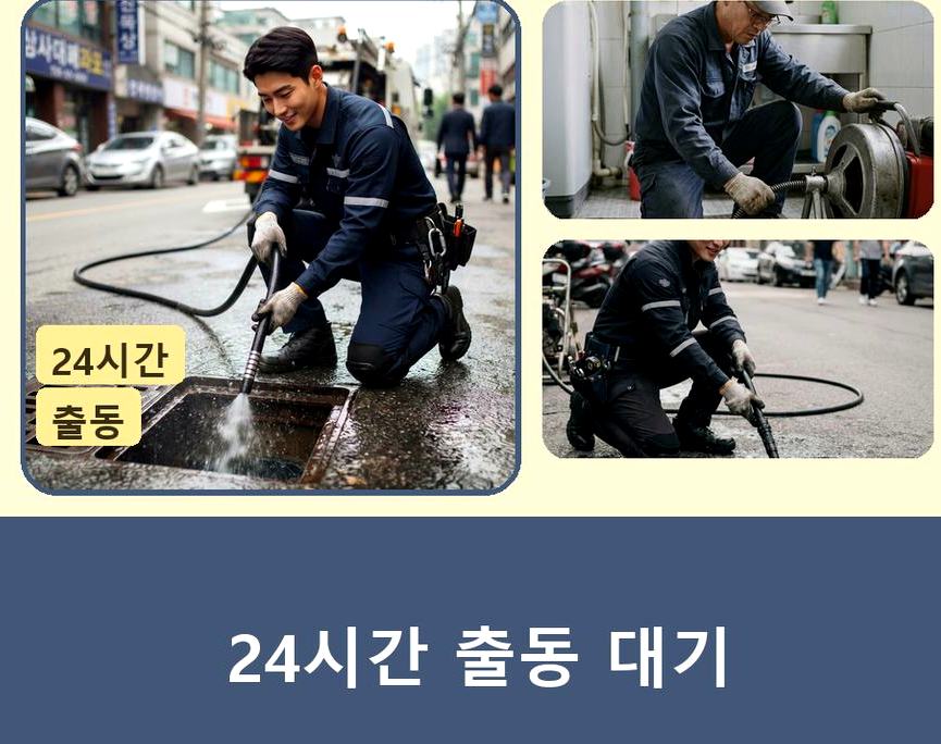 서울 마포구 아현동 싱크대막힘 빠른 해결 현장 작업 사진 - 배관해결사