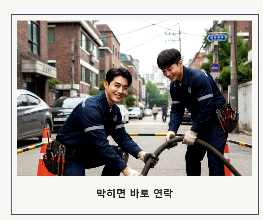 부천시원미구 약대동 세면대막힘 가격 안내 현장 작업 사진 - 배관해결사