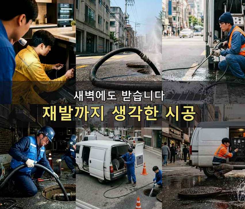 용인시처인구 양지면남곡리 변기막힘 당일 처리 현장 작업 사진 - 배관해결사