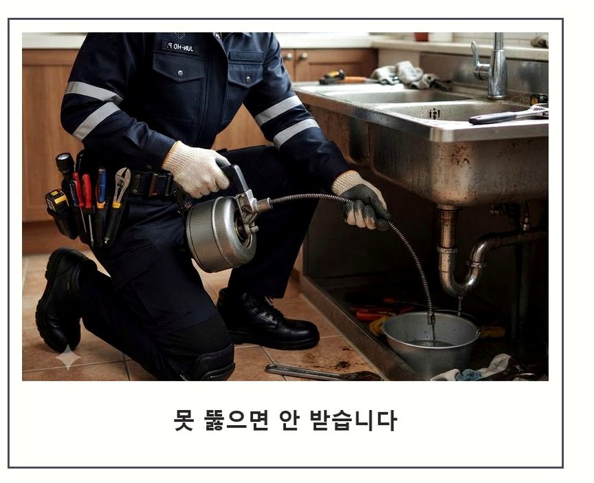 서울 서초구 염곡동 싱크대막힘 빠른 해결 현장 작업 사진 - 배관해결사