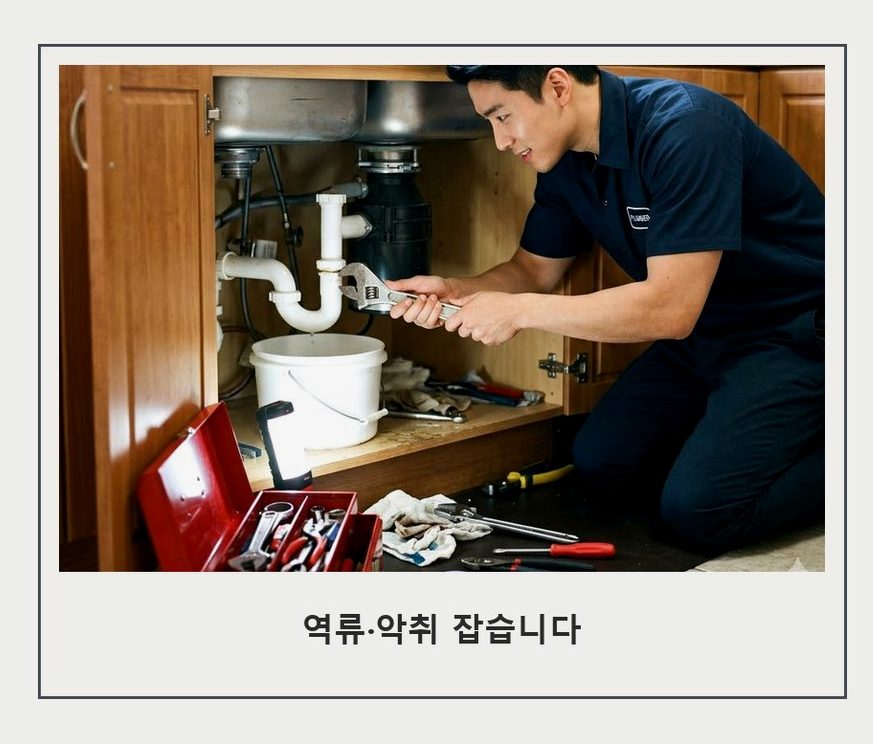 부천시원미구 중동 하수구막힘 고압세척·관통 작업 모습