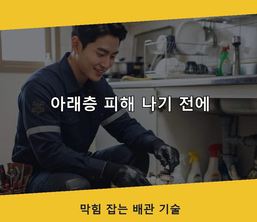 이천시 안흥동 하수구막힘 야간 출동 현장 작업 사진 - 배관해결사