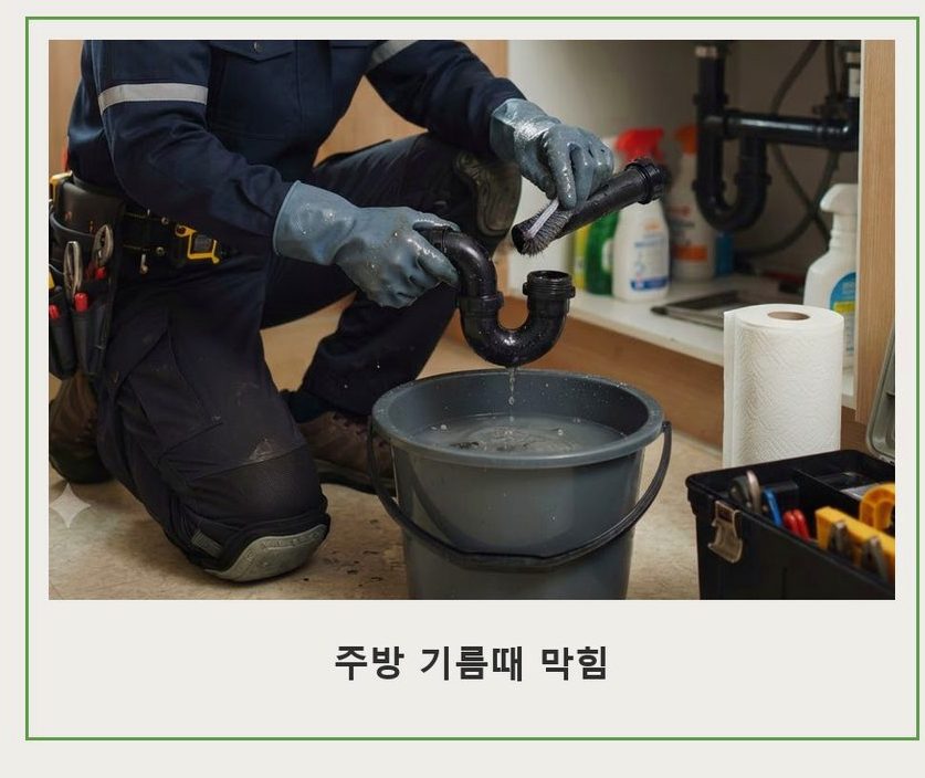 구리시 인창동 고압세척 24시 출동 현장 작업 사진 - 배관해결사
