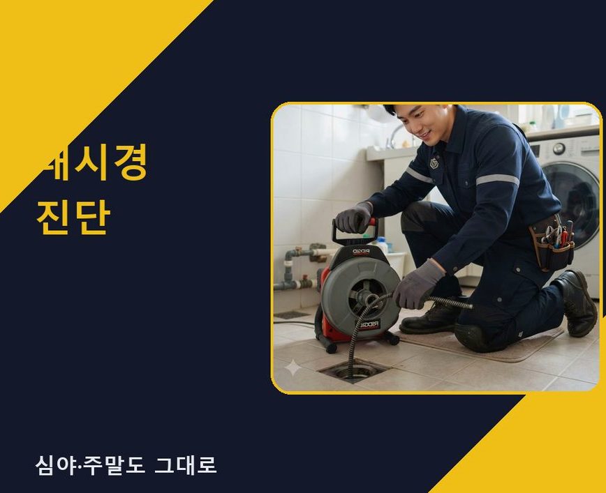 서울 광진구 군자동 고압세척 고압세척·관통 작업 모습