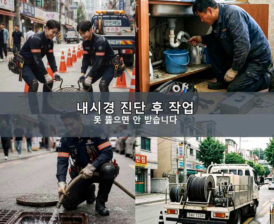 서울 은평구 증산동 싱크대막힘 빠른 해결 현장 작업 사진 - 배관해결사