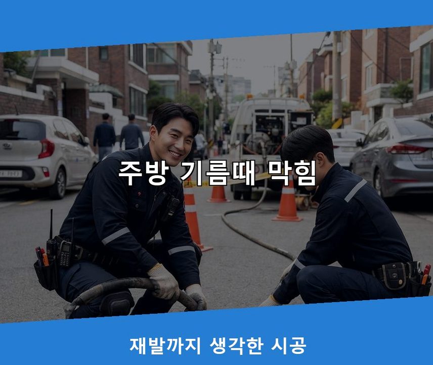 평택시 지산동 변기막힘 당일 처리 현장 작업 사진 - 배관해결사