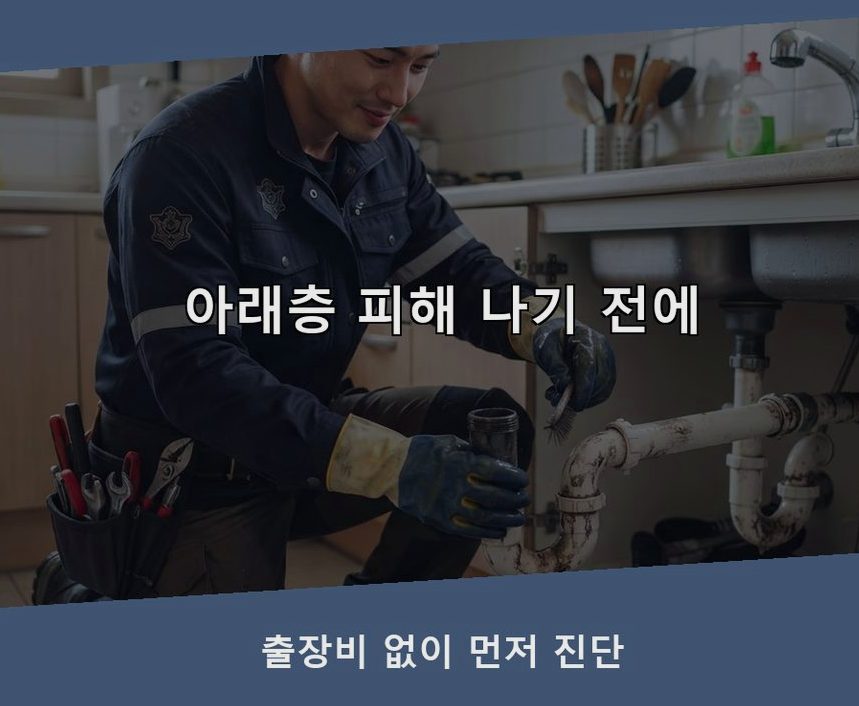 남양주시 진접읍금곡리 배수구막힘 비용 현장 작업 사진 - 배관해결사