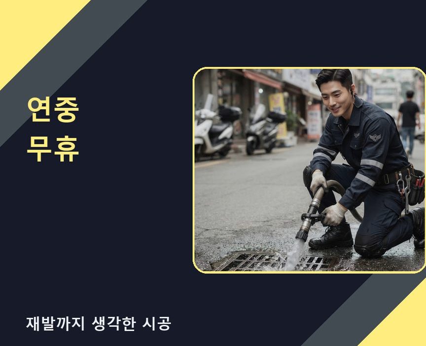 서울 마포구 토정동 배수구막힘 비용 현장 작업 사진 - 배관해결사