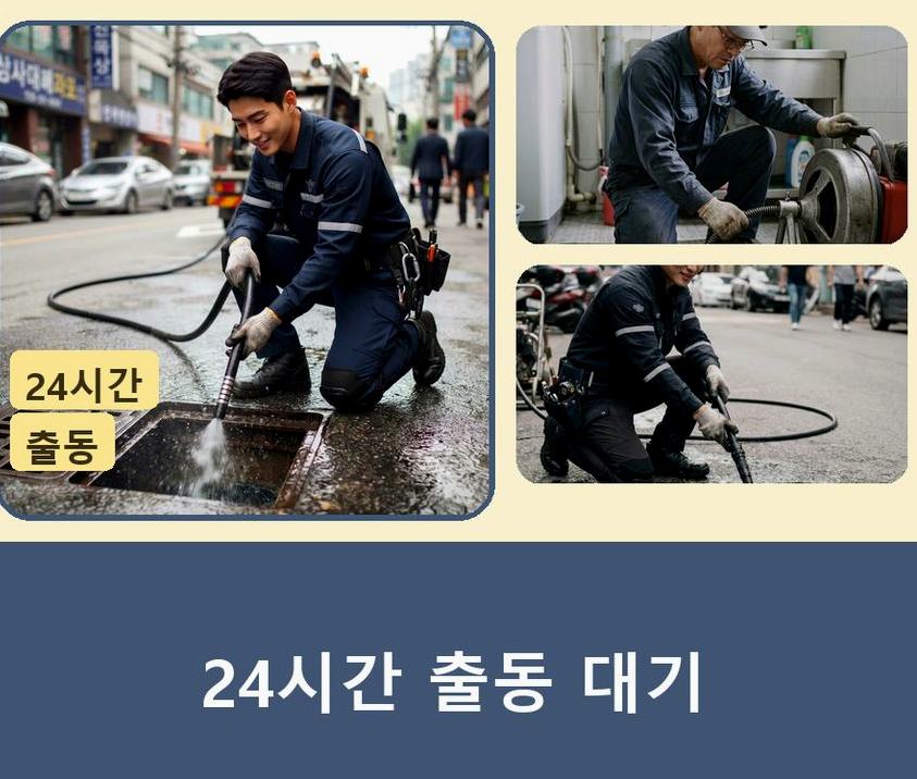 서울 송파구 풍납동 싱크대막힘 빠른 해결 현장 작업 사진 - 배관해결사