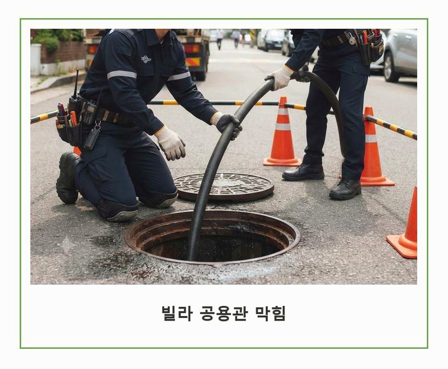 성남시중원구 하대원동 하수구막힘 야간 출동 현장 작업 사진 - 배관해결사