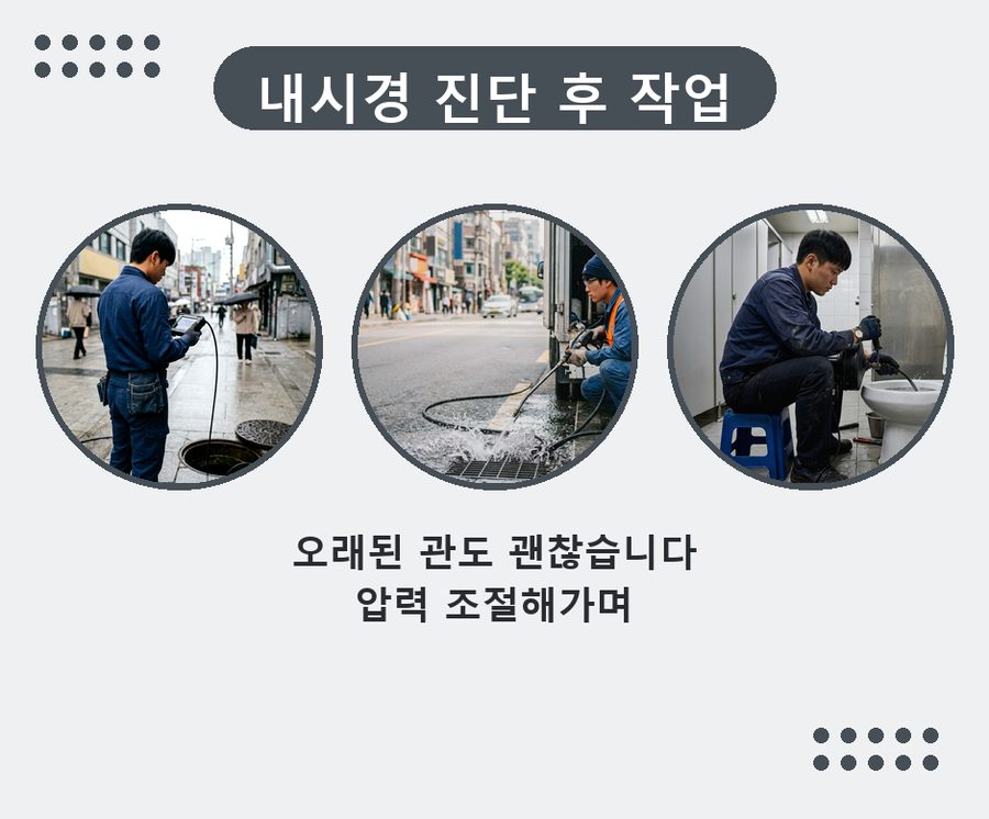 서울 은평구 녹번동 싱크대막힘 전문 업체 현장 작업 사진 - 배관해결사